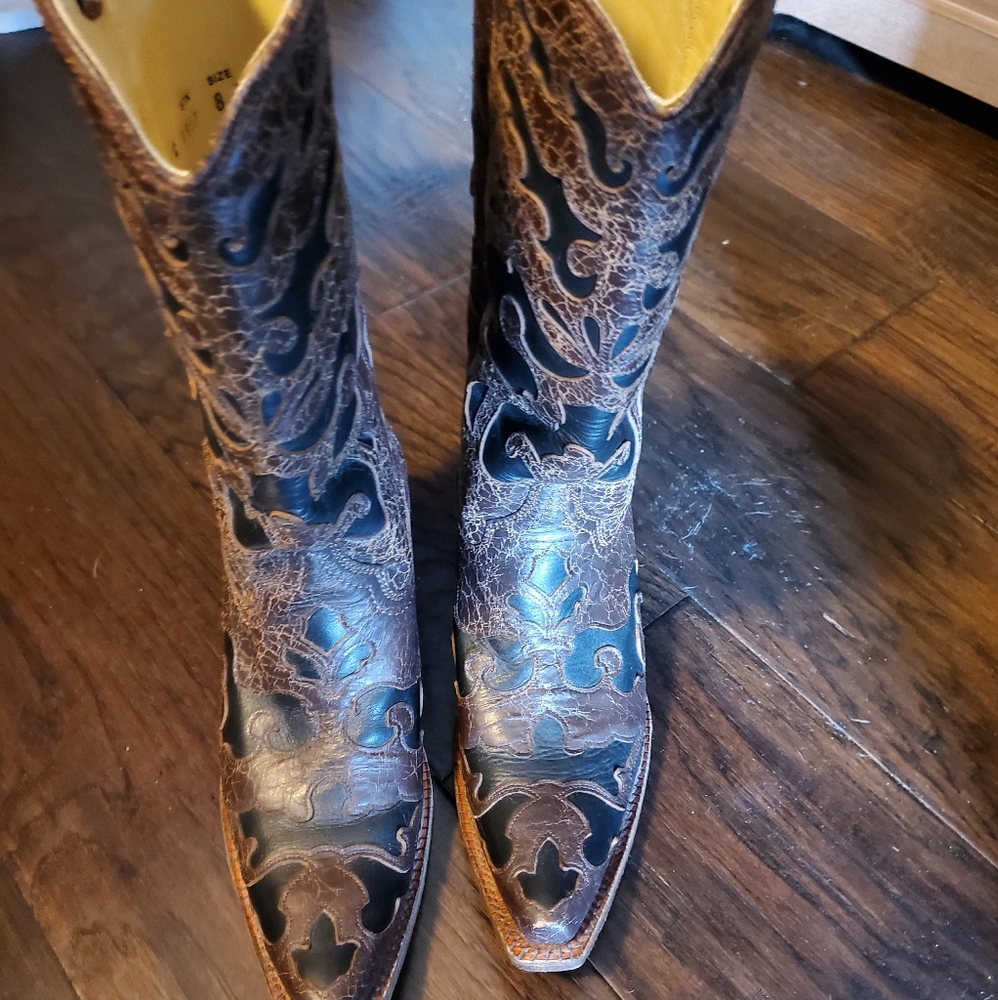 Corrale Vintage Women's Boots, Size 8